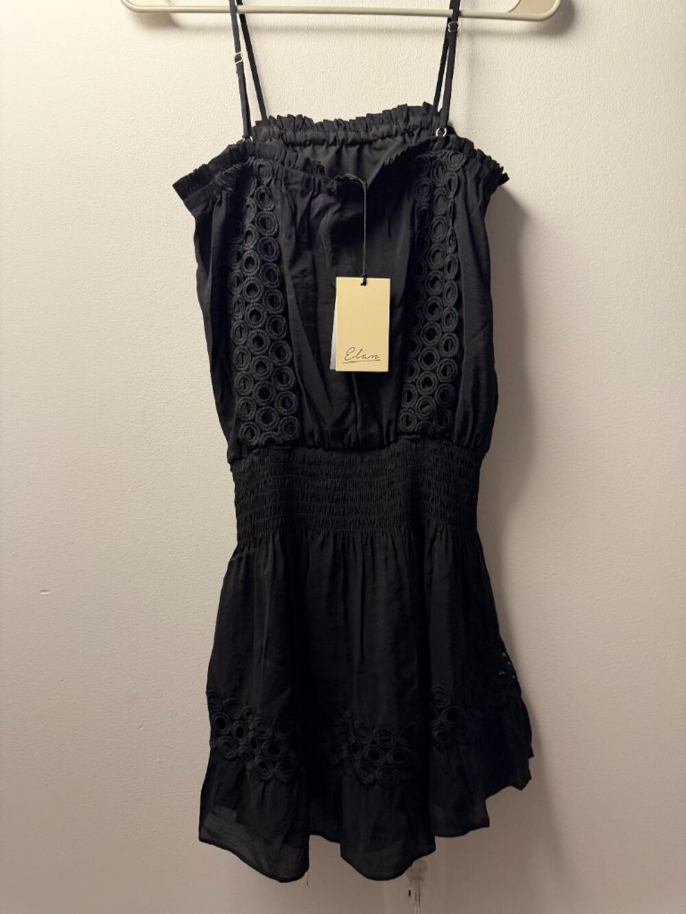 NWT Elan Smocked Cover-Up Dress / S - Picture 3 of 3